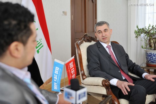 السفير العراقي الجديد: مبادرة الحزام والطريق تخدم السلام الدولي وخاصة في منطقة الشرق الأوسط